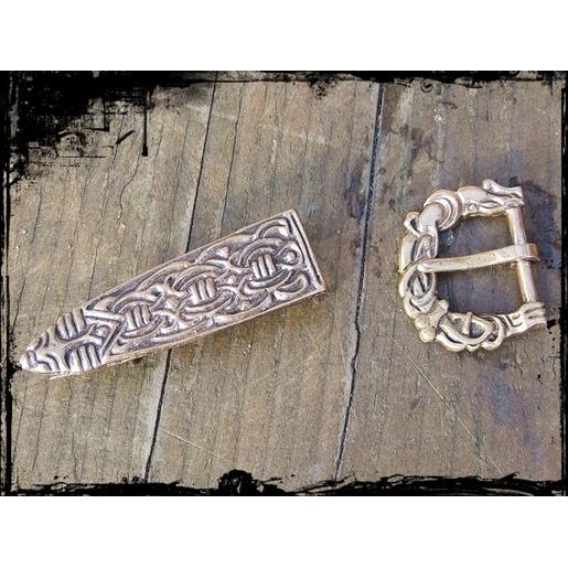 Gürtelschließe mit Riemenzunge