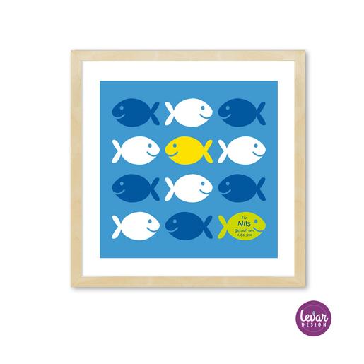 Geburtsanzeige Fische  |  | Artikelnummer: druckfische -1