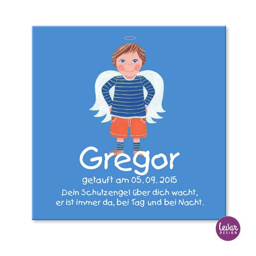 Schutzengelbild Tim  | Personalisiertes Geschenk zur Geburt oder Taufe für Babys | Artikelnummer: 42596518 -2