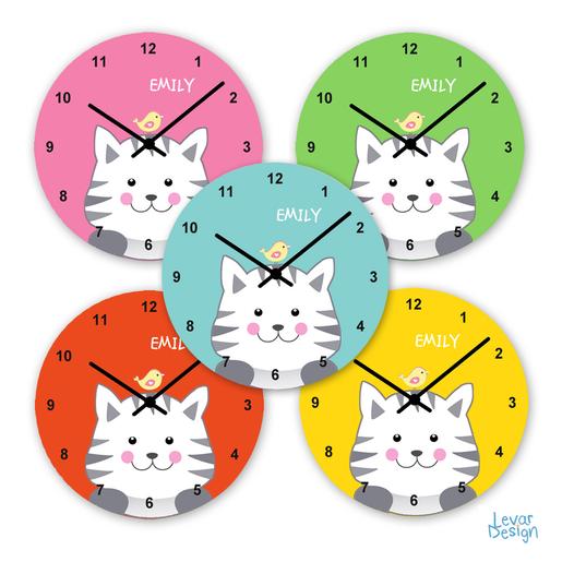 Kinderzimmer Uhr Katze |  | Artikelnummer: 125555271 -1