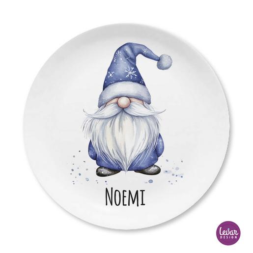 Advent, Nikolausteller, Weihnachtsteller | Teller mit Namen personalisiert, BPA frei und hergestellt in Deutschland | Artikelnummer: teweiniko -4