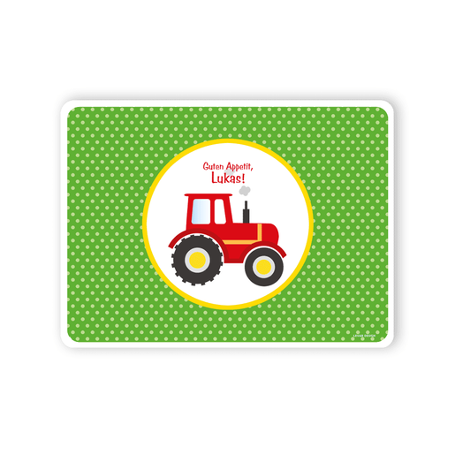 Tischset Platzset Traktor  |  | Artikelnummer: 117608387 -2