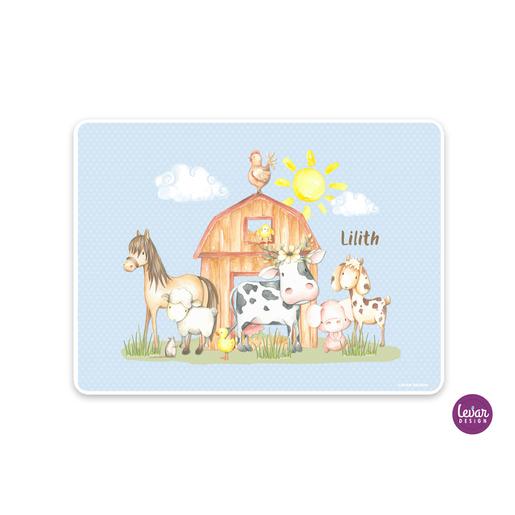 Platzset, Platzdeckchen, Tischset, Bauernhof |  | Artikelnummer: 217833727 -3