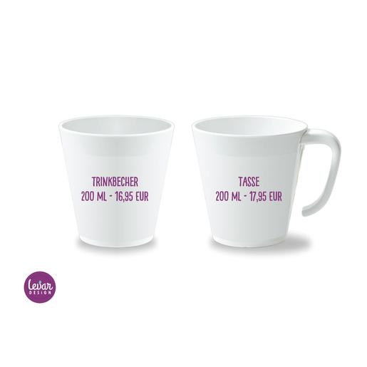 Trinkbecher, Kindertasse Faultier  | Kindergeschirr aus Melamin BPA frei | Artikelnummer: 2675-3082-7782 -2