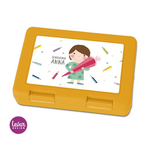 Brotdose für Mädchen und Jungen | Schulkind 2023 | Personalisierte Geschenke für Kinder | Tolle Brotdose mit Namen personalisiert | Artikelnummer: 107138430 -3