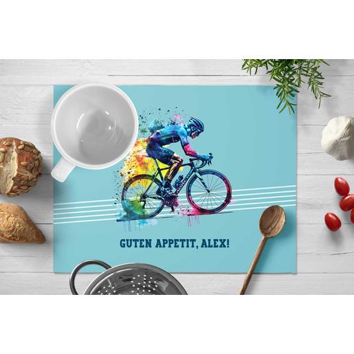 Triathlon Platzset, Platzdeckchen, Tischset | Abwischbares und kratzfestes Tischset  | Artikelnummer: 56325123 -3