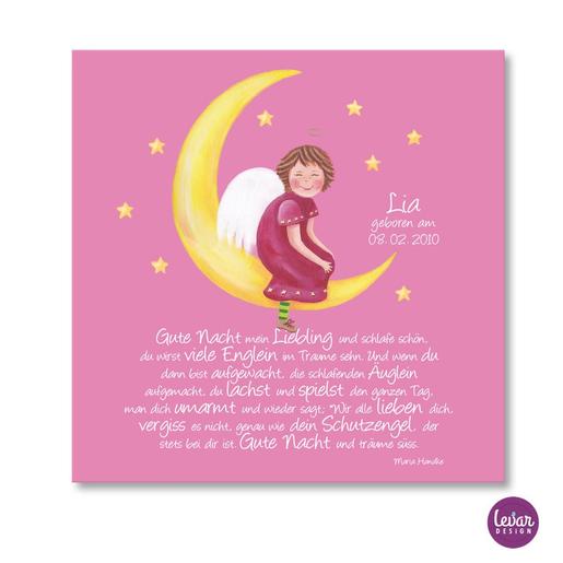 Dein Schutzengel Ida, Gute Nacht | Personalisiertes Geschenk zur Geburt oder Taufe für Mädchen | Artikelnummer: 10725382 -1