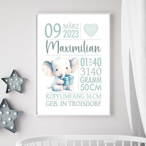 Geschenk Baby zur Geburt – Taufgeschenk – Eule  | Baby Geschenke zur Geburt |  | Artikelnummer: 313553 -1