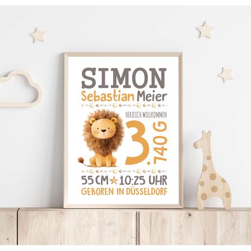 Geschenk Baby mit Namen personalisiert  