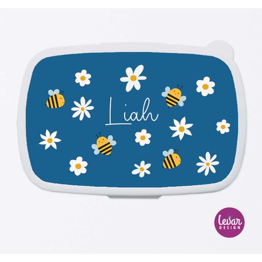 Brotdose für Kinder Blumen, Biene | Tolle Brotdose mit Namen personalisiert | Artikelnummer: 140820871 -14
