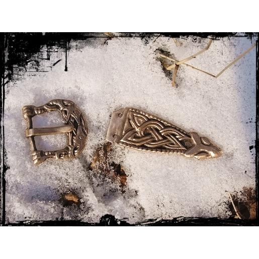 Gürtelschließe mit Riemenzunge