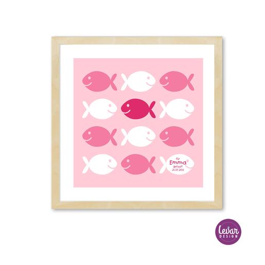 Geburtsanzeige Fische  |  | Artikelnummer: druckfische -2