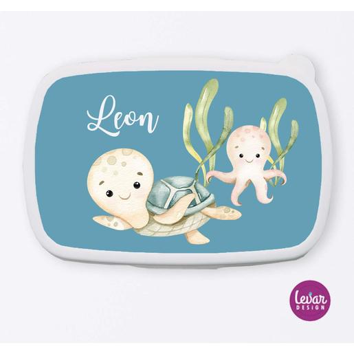 Personalisierte Brotdose, Unterwasser | Tolle Brotdose mit Namen für die Kita | Artikelnummer: 5428-0373-7011