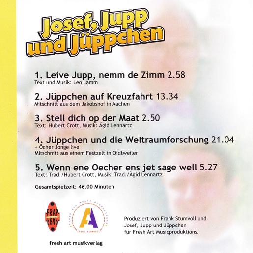 Josef, Jupp und Jüppchen |  | Artikelnummer: 000014