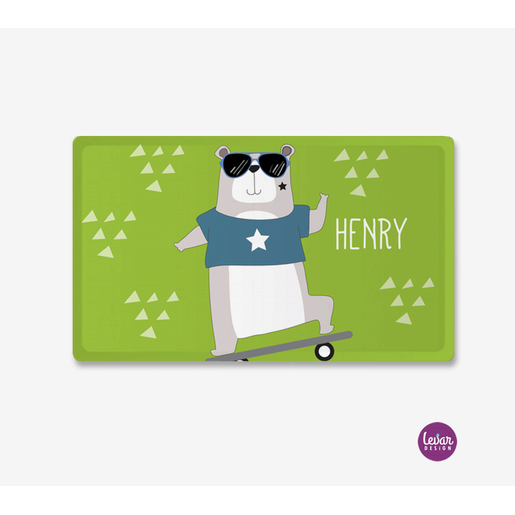 PersonalisiertES Brettchen Piraten | Melamin Brettchen BPA frei, hergestellt in Deutschland | Artikelnummer: 2367-8551-2315 -4