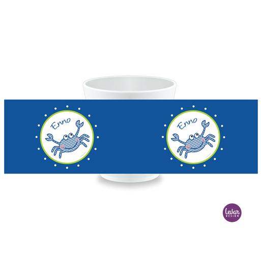 Trinkbecher, Kindertasse Krebs  |  | Artikelnummer: kitasskrebs -1