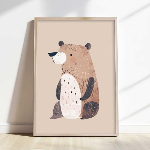 Personalisierte Poster für Kinder | Kinderzimmerbilder - hochwertiger Druck auf Aquarellpapier | Artikelnummer: 6338-8310-3223 -2