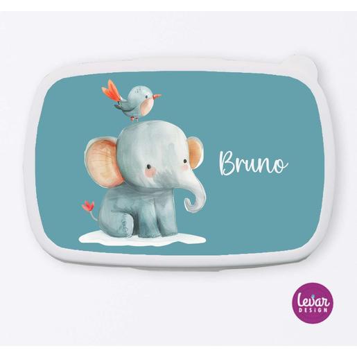 Brotdose für Kinder Dschungeltiere | Tolle Brotdose mit Namen personalisiert | Artikelnummer: 13820876 -6