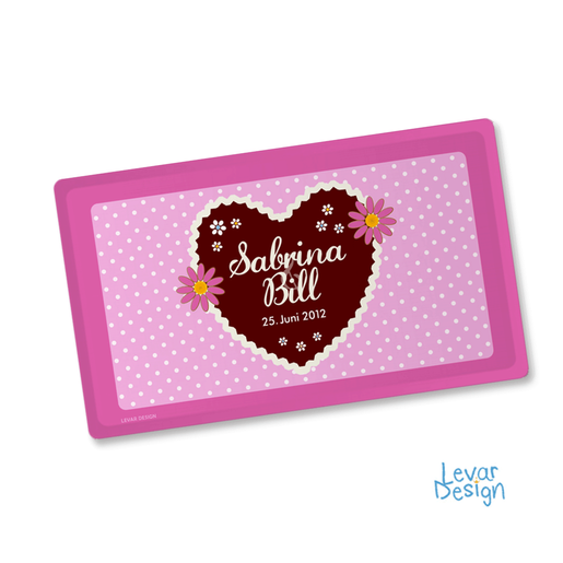 Brettchen Herz Dots pink |  | Artikelnummer: 62445955 -1