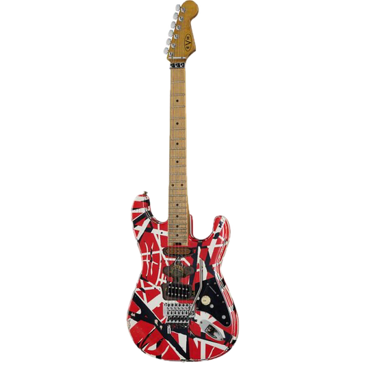 EVH Frankie Striped MN Relic