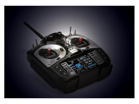 Graupner mz-18 Sender - HoTT 2.4GHz Fernsteuerung 9 Kanal | Artikelnummer: S1005.77.DE