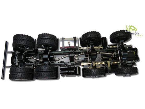 1:14 8x8 Gliederzug-Fahrgestell für Tamiya-Cab ohne Aufbau | Artikelnummer: 4260432972610