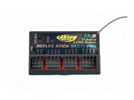 Empfäng. REFLEX Stick Multi Pro 14K 2.4G | Artikelnummer: 500501540