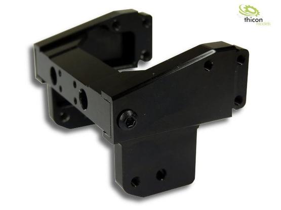 1:14 Abschlusstraverse 2- und 3-Achs-Sattelzug Alu schwarz | Artikelnummer: 4260432971095