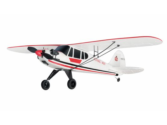 Piper J-3 Cup rot/weiß, 3-Kanal RTF, Gyro, Mode 2 | Artikelnummer: 24107