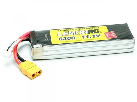 LiPo Akku LEMONRC 6300 - 11.1V (35C) | Artikelnummer: C9488