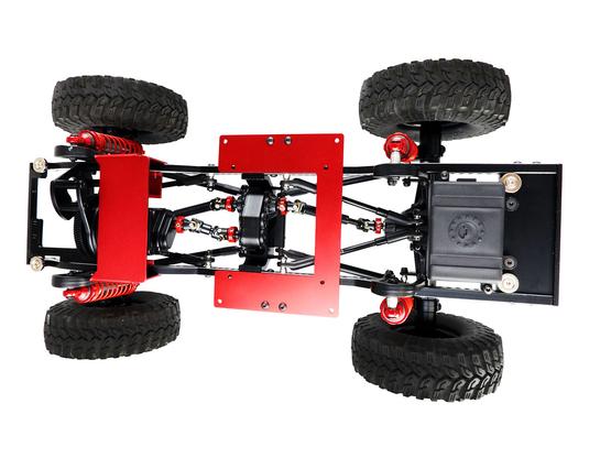 AMXrock Crawler Wild /rot+gelb Realistic Scaled Body  | Artikelnummer: 22150
