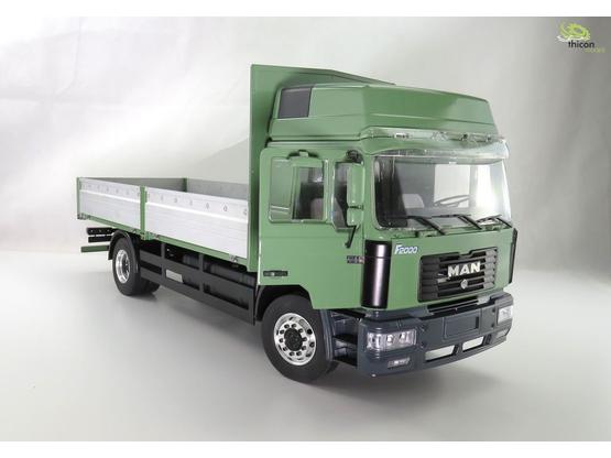 1:14 MAN F2000 2-Achs-Gliederzugmasch. mit Pritsche JXModel  | Artikelnummer: 52000 
