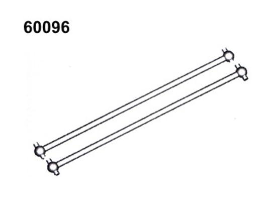 60096 Antriebswelle hinten 2 Stück  | Artikelnummer: 004-60096