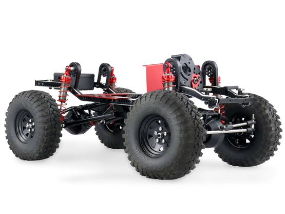 AMXrock Crawler Wild /rot+gelb Realistic Scaled Body  | Artikelnummer: 22150