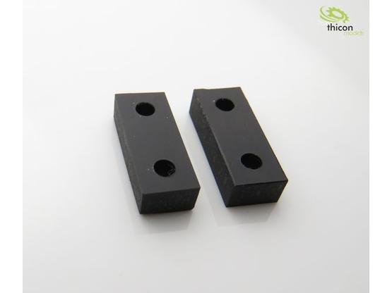 1:14 Höherlegung 5mm für eine Achse (2Stück) | Artikelnummer: 4260432971507