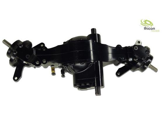 1:14 Differenzialachse vorne sperrbar mit Durchtrieb Alu | Artikelnummer: 4260432970975