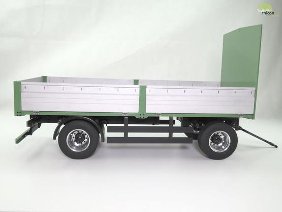1:14 Anhänger 2-Achs mit Pritsche JXModel  | Artikelnummer: 52003 