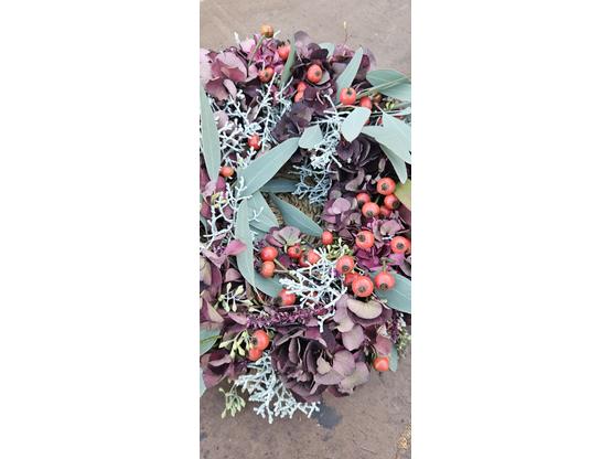 Herbstkranzbinden Workshop 16.10.2026 | Artikelnummer: 4074-0540-0186 Kopie