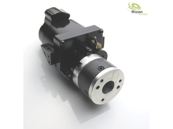 1:14 2-Gang-Getriebe Heckantrieb Metall 5:1 für 540er Motor | Artikelnummer: 4260432972023