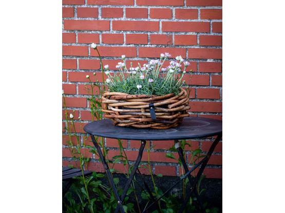 A2 Living Rattan Pflanzkorb – Natürliche Eleganz für dein Zuhause Mini Ø 23 cm | Artikelnummer: 3738-2363-6033