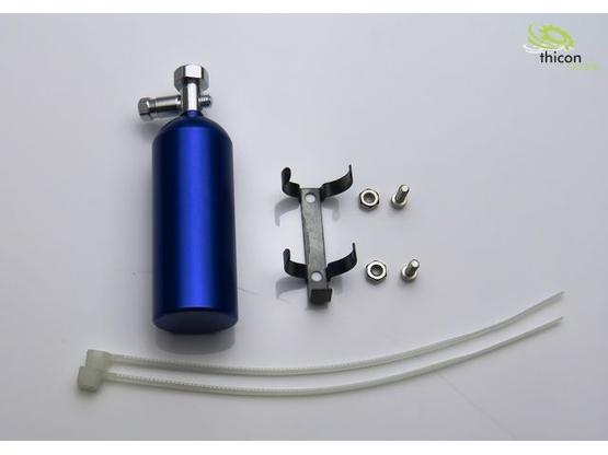 1:10 Lachgas-Druckflasche Alu blau | Artikelnummer: 4260432972221
