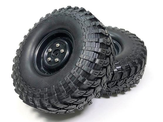 1.9" Crawler Räderset mit Standardeinlage 110mm 1:10 (2) | Artikelnummer: 2500034