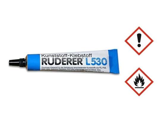 Ruderer L 530 Kunststoffklebstoff / 20g | 19,75 € pro 100 g | Artikelnummer: X3583