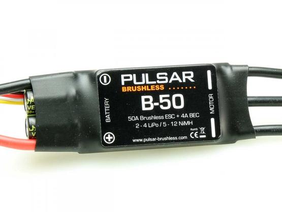  Brushless Regler PULSAR B-50 | Artikelnummer: 15943