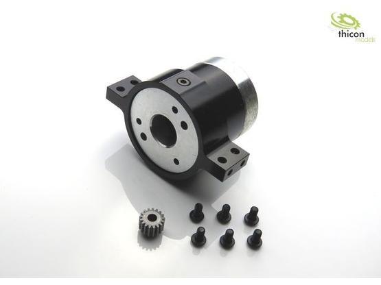 Unterflurgetriebe für 540er Motor Untersetzung 14:1 Metall | Artikelnummer: 4260432973365