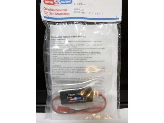  Power BEC 5 Ampere Simprop 6V Ausgangsspannung | Artikelnummer: 0124630