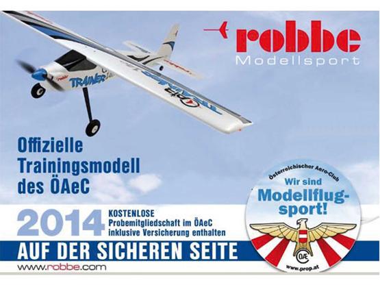 Robbe Modellsport Air Trainer 140 V2 EPO PNP mit Flight Controller | (3-Achs Fluglagen-Stabilisierung, Gyro)  | Artikelnummer: 3705-4702-0402