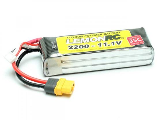 LiPo Akku LEMONRC 2200 - 11.1V (35C) | Artikelnummer: C9468