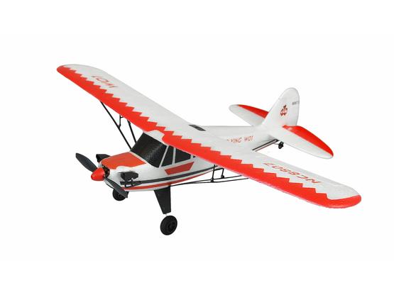 Piper J-3 Cup rot/weiß, 3-Kanal RTF, Gyro, Mode 2 | Artikelnummer: 24107