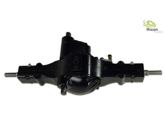 1:14 Differenzialachse hinten sperrbar mit Durchtrieb Alu | Artikelnummer: 4260432970951